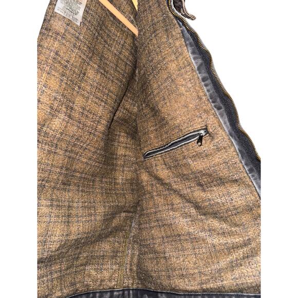 Vintage Carhartt Canvas Faded Black Detroit Jacket Blanket Lined XL Destressed - Picture 9 of 15